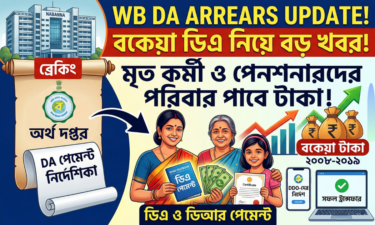 WB DA Arrears
